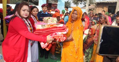 न्यानो कपडा वितरण कार्यक्रम सम्पन्न