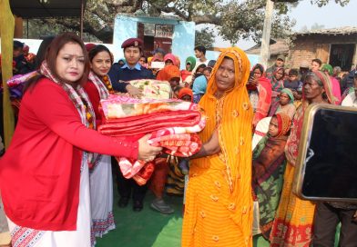 न्यानो कपडा वितरण कार्यक्रम सम्पन्न