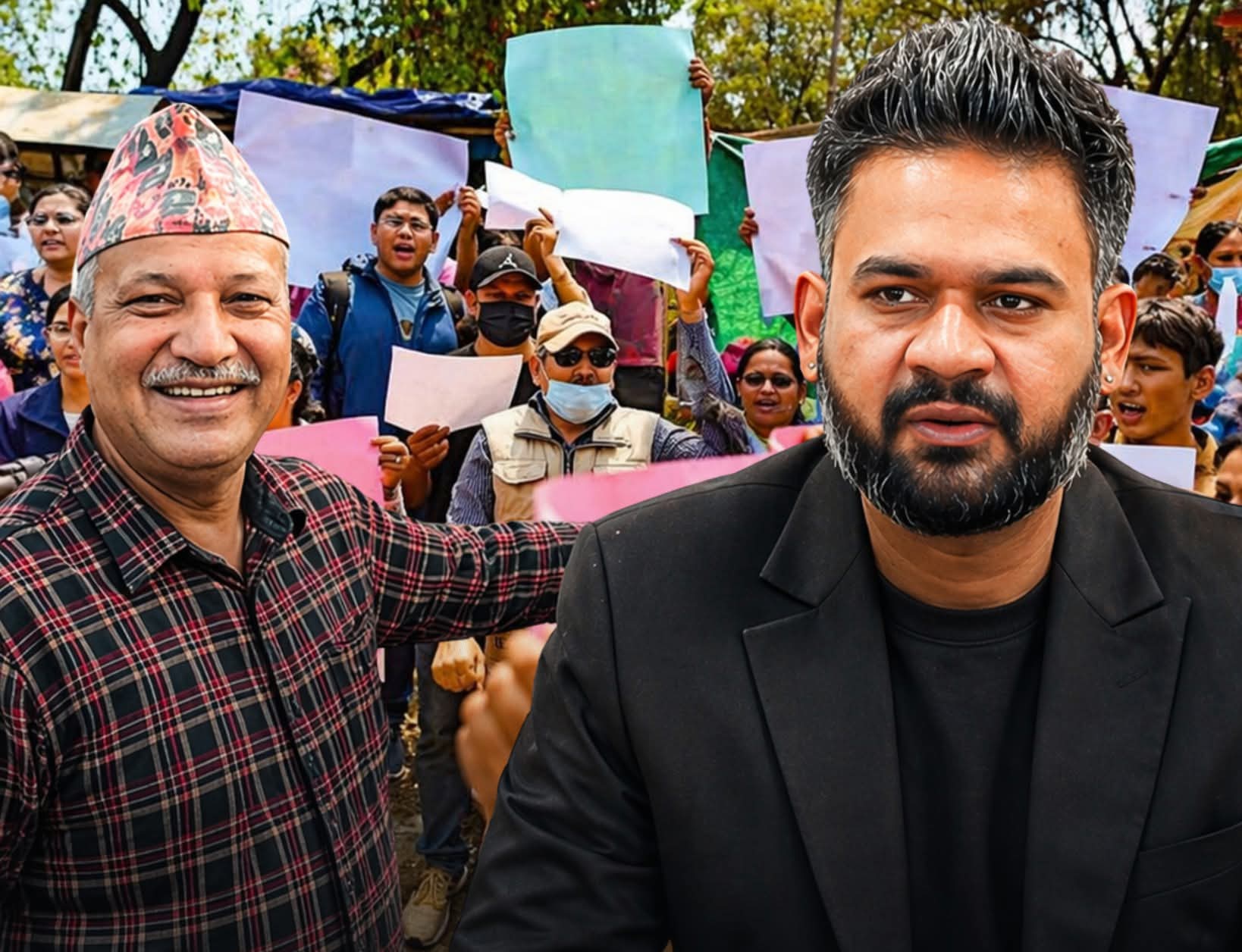 थापाथली मनोहरा र सिनामंगल क्षेत्रका सुकुम्बासी बस्तीबाट बासिन्दाहरूले सामान सार्न सुरु