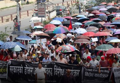 सुकुम्बासि र गरिबको भोटबाट सत्तामा पुगेकाहरूले नै गरिबलाई विस्थापित गर्न खोजे- खगेन्द्र पाैडेल