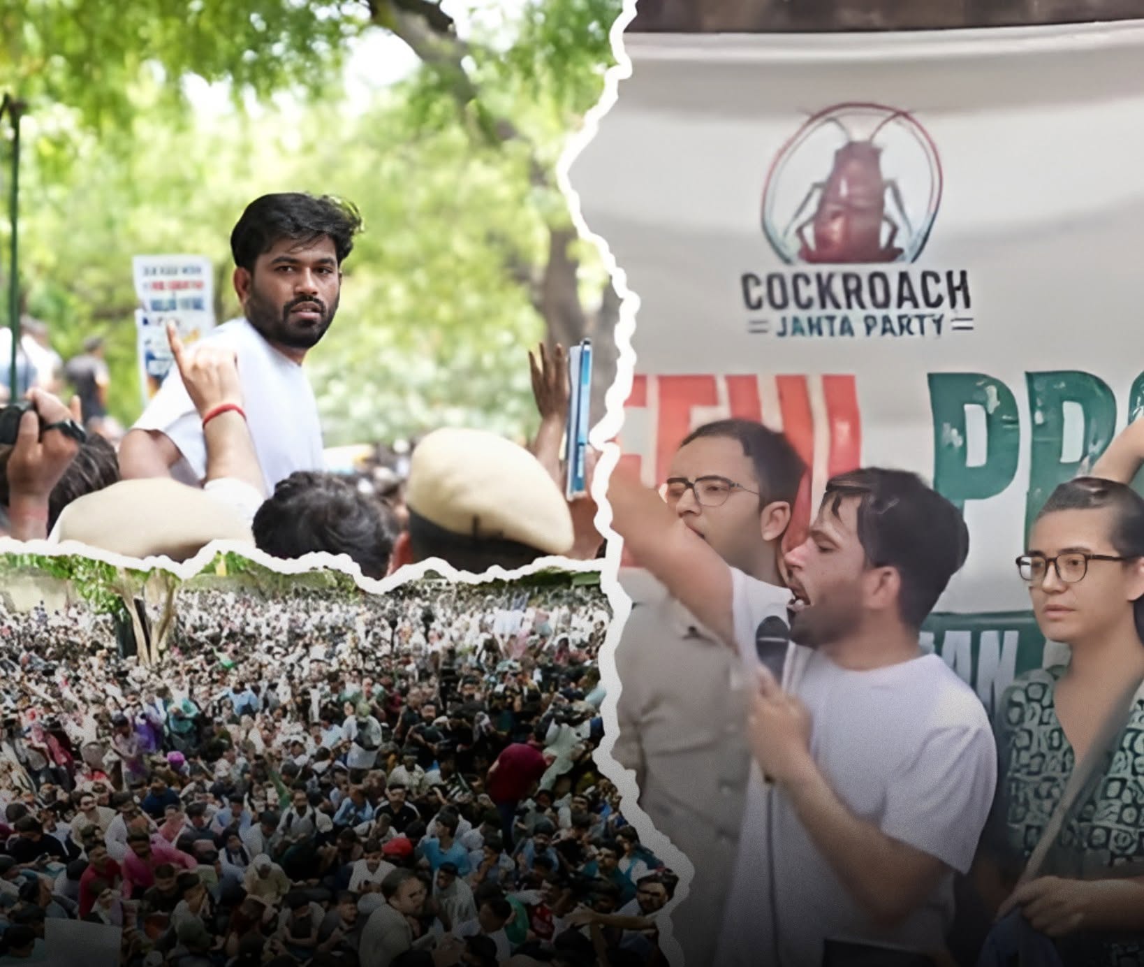 कक्रोज जनता पार्टीकाे दिल्लीस्थित विशाल प्रदर्शन    प्रदर्शनमा लक्षित गरी जन्तर मंतर वरपर सुरक्षा व्यवस्था कडा