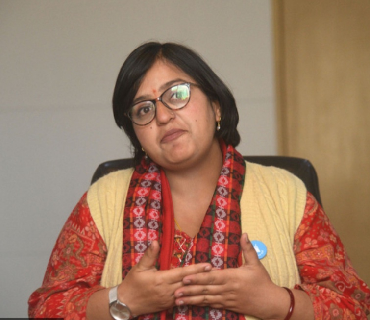 गरिव जनताले चुलाे चलाउन घरेलु  उधमसिलता तालिम खैत महाेदय-सांसद रञ्जु दर्शना?