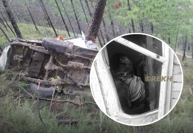 मिनराज राना मगरकाे गाडी  दुर्घटनामा निधन स्वर्गद्वारी नगरपालिका प्यूठान जिल्लाभर शोक