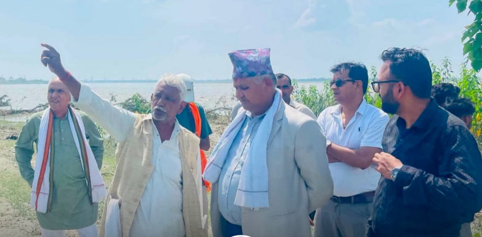 खेतीयोग्य जमिनमा पर्नसक्ने जोखिमलाई गम्भीरतापूर्वक लिने -मुख्यमन्त्री चेतनारायण आचार्य