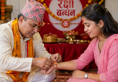 आज जनै पूर्णिमा जनै तथा रक्षाबन्धन धारण गरी पर्व मनाइँदै
