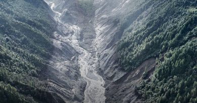 वर्षाका कारण थुप्रिएको माटो ढुंगा तथा गेग्रान बग्दा नयाँ जोखिम सिर्जना हुनसक्ने