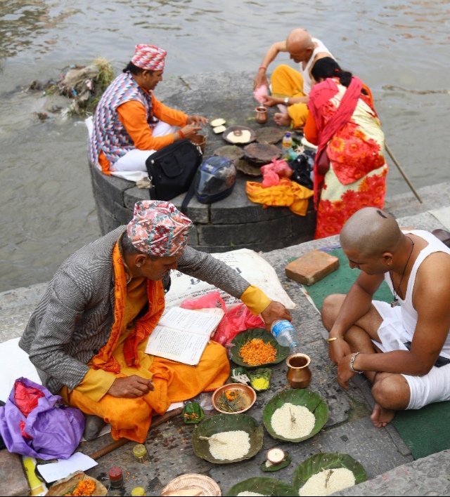 आज द्वितीया श्राद्ध सोह्र श्राद्धअन्तर्गत पितृ सम्झने क्रम जारी