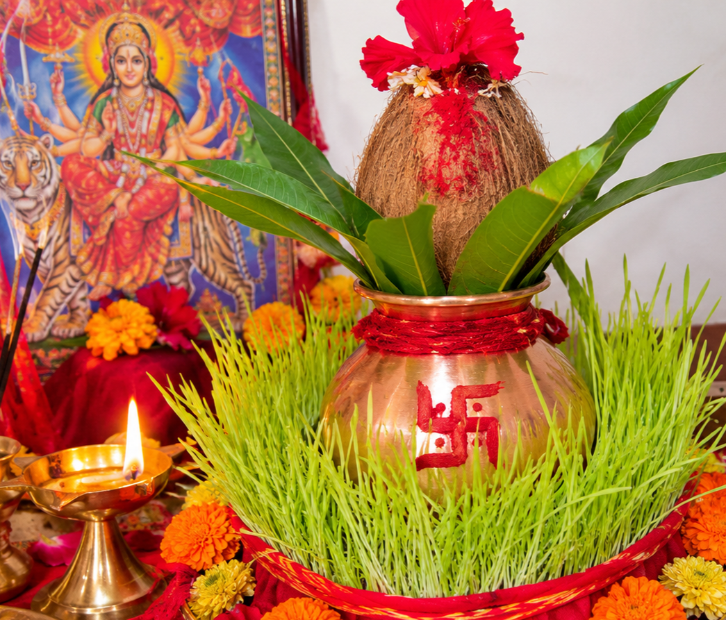 आज नवरात्रको चौथो दिन कुष्माण्डा भगवतीको पूजा आराधना गरिँदै