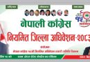 नेपाली कांग्रेस देउवा समूहको जिल्ला अधिवेशन हुँदै चितवनमा राजनीतिक सरगर्मी बढ्दै