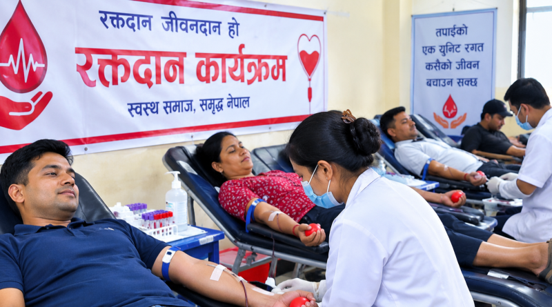 पाठ्यक्रममा रक्तदान शिक्षा समावेश गर्ने पहल मानवतामय समाज निर्माणको ऐतिहासिक सुरुवात